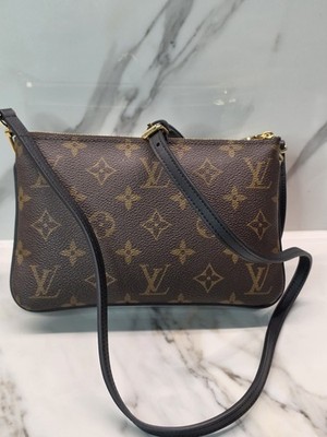Louis Vuitton Double Zip Pochette in Giant Reverse 