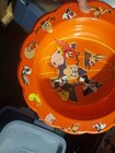 1996 WARNER BROS LOONEY TUNES FILM LARGE Halloween Candy BOWL BUGS BUNNY TAZ + — photo 4