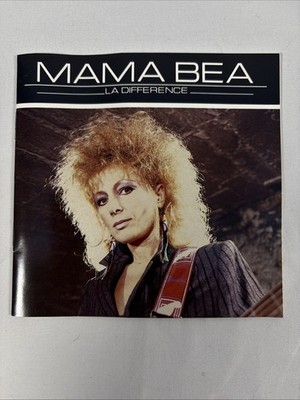 Mama Bea La Difference CD French Rock Chanson Rare Import France 1989