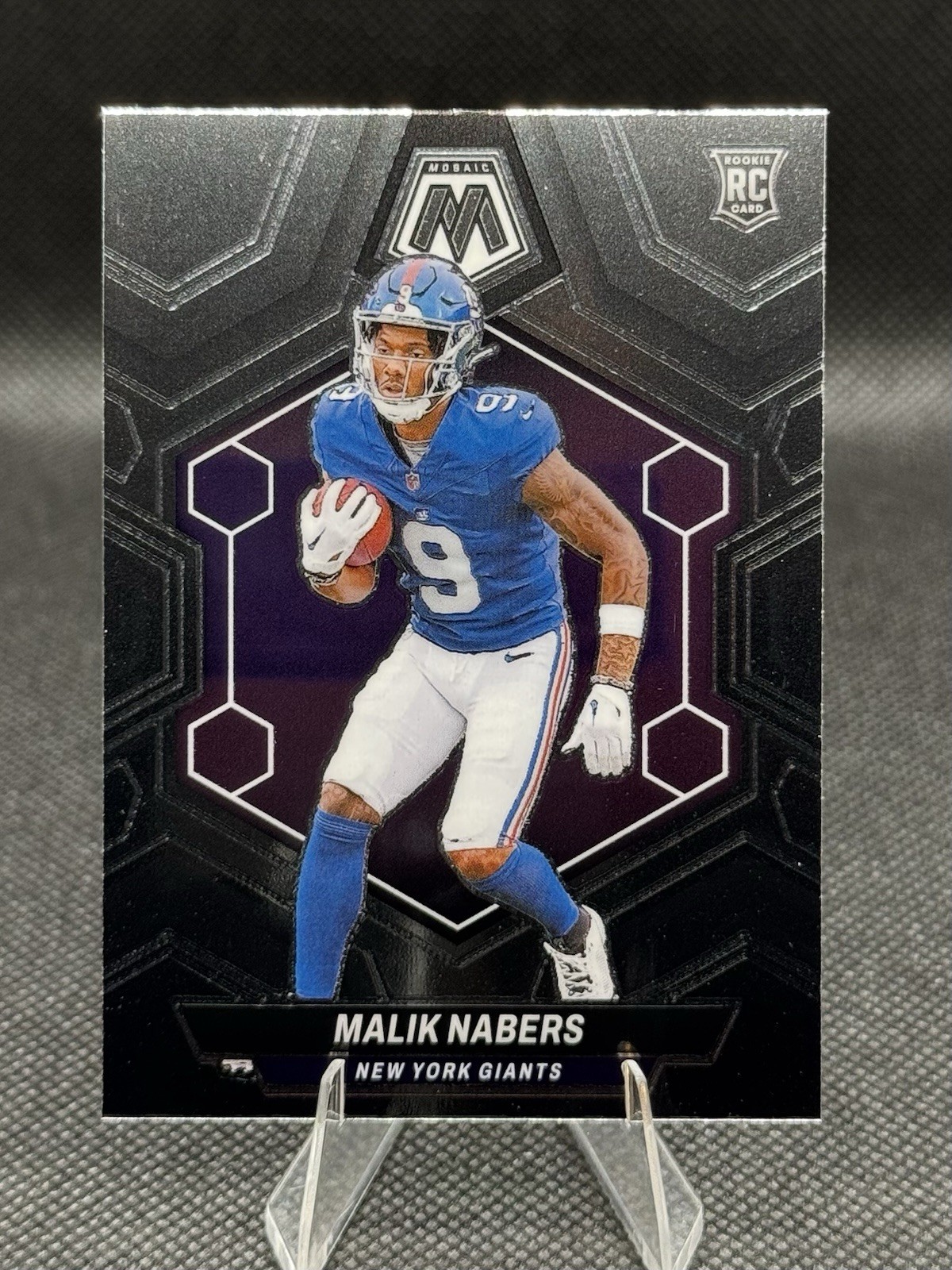 2024 Panini Mosaic - Malik Nabers #306 (RC) New York Giants