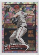 2012 Topps Chrome Atomic Refractor 3/10 Daniel Hudson #67 0t4