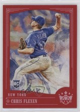 2018 Panini Diamond Kings Red Frame Chris Flexen #96 05v0