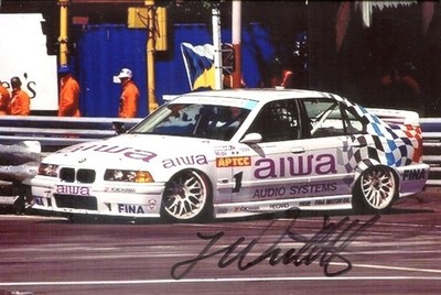Joachim Winkelhock Schnitzer BMW 318 is Asia Pacific TCC 1997 Top Foto 10x15