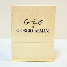Gio de Giorgio Armani Parfum 7.5ml Mini Vintage Rare Perfume Unopened Boxed JPN