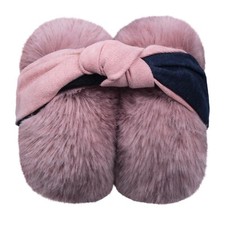Adjustable Women s Winter Plush Earmuffs Warm, Cozy Ear Warmers for Cold Weather