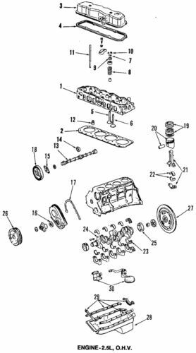Levas de válvula para Chevrolet Buick Oldsmobile Suburban 1985-2006 (N/P 17120090)