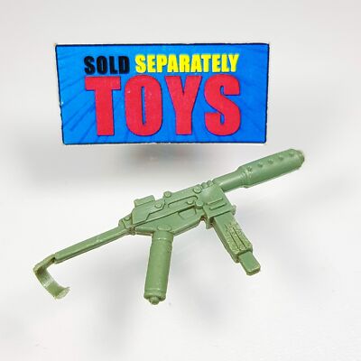Vtg GI Joe Firefly v1 RIFLE sub machine gun original 1984 green