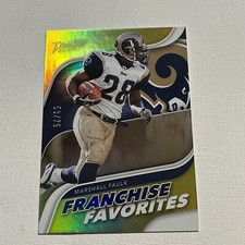 2023 Panini Prestige Football #FF-10Marshall Faulk Franchise Favorites