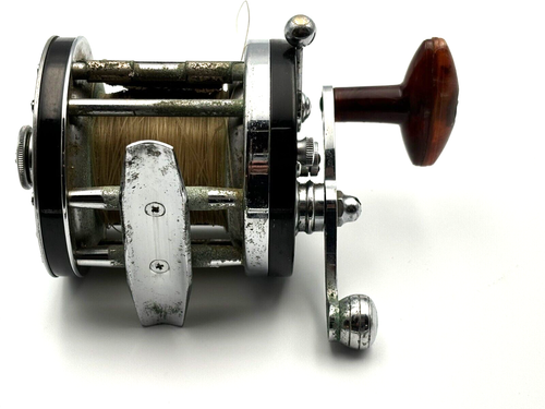 Bobina PFLUEGER "AKRON" anni '30 ingioiellata con colata a vento n. 12475-S - Foto 8 di 9