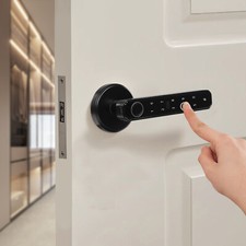 Fingerprint Smart Door Lock Biometric Door Lock With Handle Control New