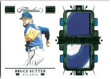 2021 Flawless BRUCE SUTTER Dual Patches Emerald /3
