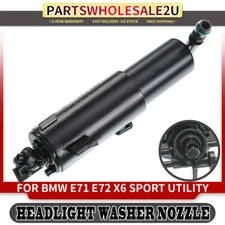 Front Driver Side Headlight Washer Nozzle for BMW E71 E72 X6 08-14 61677308525