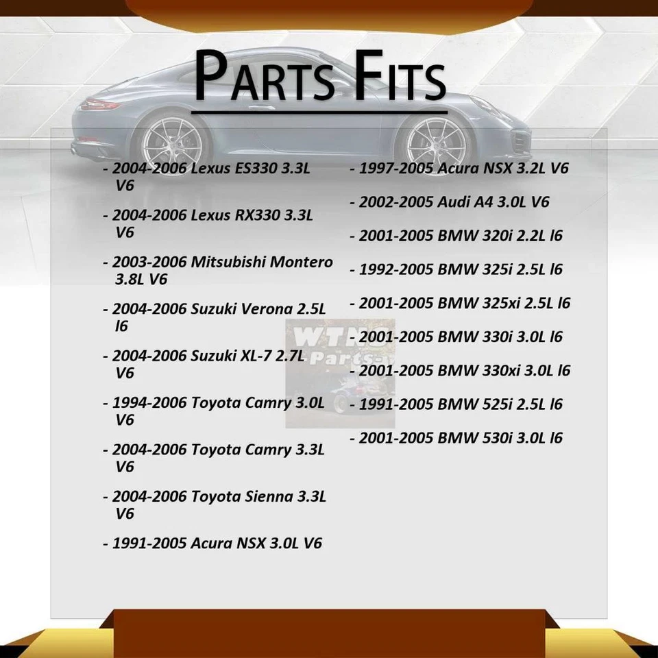 6 шт свечей зажигания подходят для Toyota Avalon NGK 1995 1996 1997 1998 2000 2001 2002 годов выпуска - Изображение 3 из 4