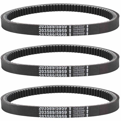 American Sportworks Black Widow 3Pcs Drive Belt American