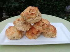 CHEESE & ONION SCONES  X 6   Postage  Included