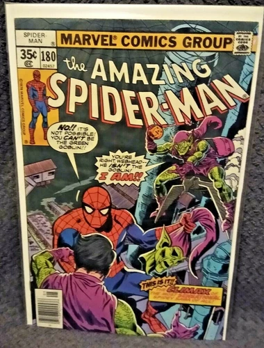 AMAZING SPIDER-MAN #180 VF Ross Andru cov. 1978 Marvel -  Bronze Age