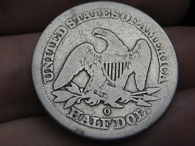 1842 O Seated Liberty Half Dollar- New Orleans, Good Details