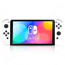 Nintendo Switch OLED Version Console and Joy-Cons 64GB WiFi White NO DOCK