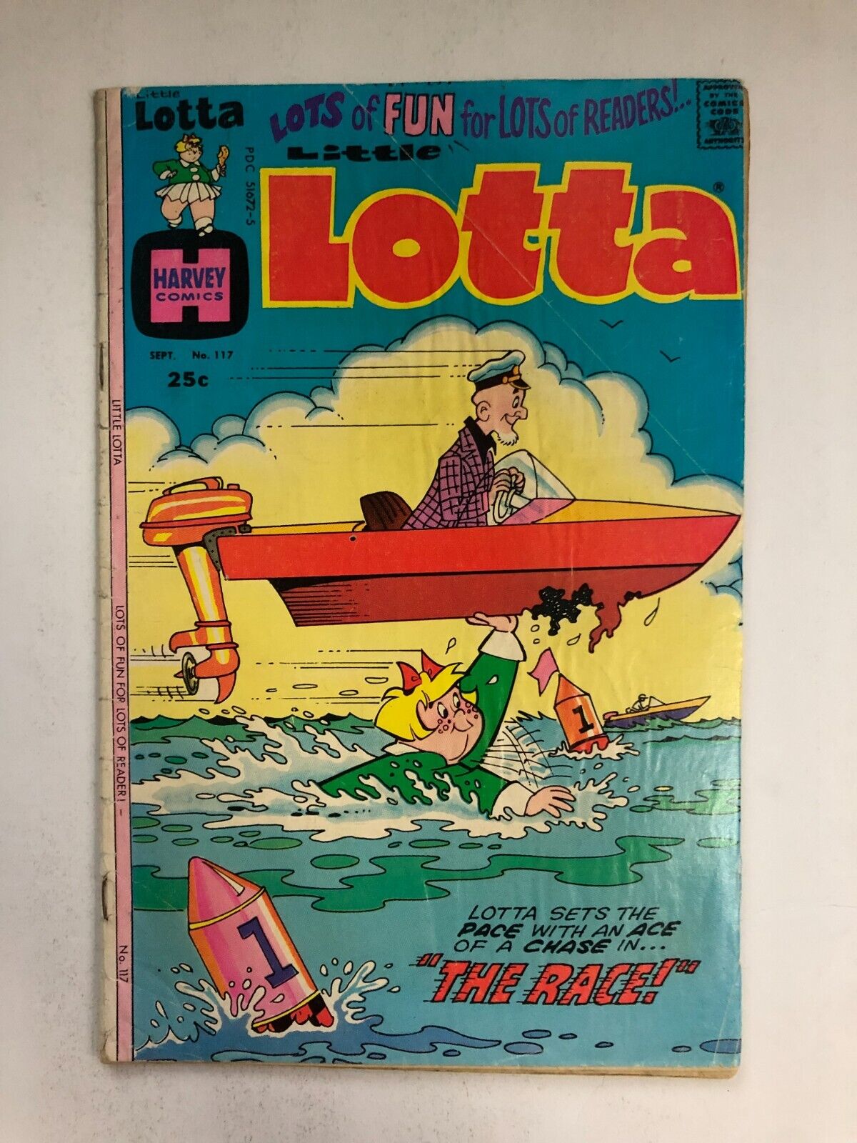 Little Lotta #117 - Harvey Comics - 1975 - Possible CGC comic