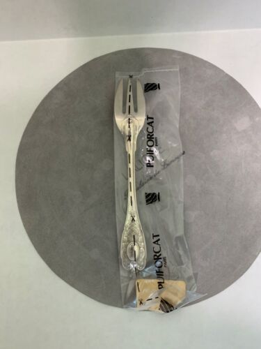 Neu Puiforcat Elysee Sterling Silber Salatgabel 3 Zinken 56 Gramm Frankreich gestempelt - Bild 4 von 6