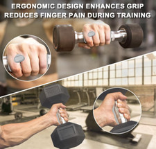 Rypt Grip for Weight Lifting Deadlift Rows-Rubber Anti-Slip UNISEX Lifting