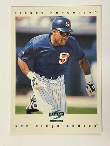 RICKEY HENDERSON Baseball Cards ***You Pick*** HOF Revised 5/16 - Picture 152 of 185