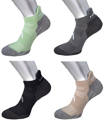 HEAD Wander Sneaker Socken Outdoor Trekking Füßlinge gepolstert - All Climates