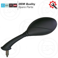 Linker RüCkspiegel E-Gek. Piaggio Vespa ET4 50 2000-2005 Schwarz