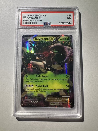 Trevenant-EX graded PSA 7 for sale on eBay
