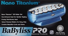 BaBylissPRO Nano Titanium Roller Hairsetter Professional 20pc Roller multiple
