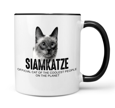 Siamkatze Siam Thailand Official Cat cool Tasse Kaffee lustig Kaffeebecher Desig
