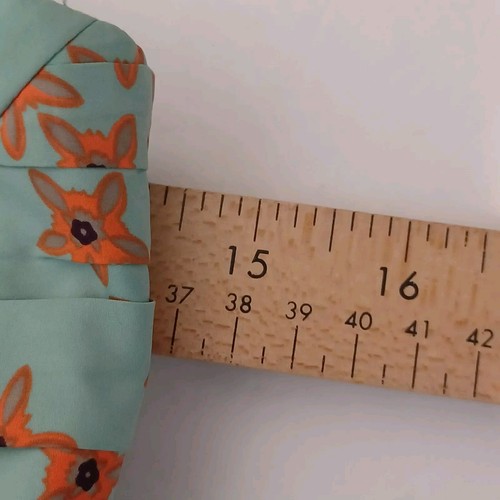 Vestido Angie Mujer Mediano Sin Tirantes Verde Floral Cóctel Nuevo - Imagen 8 de 9