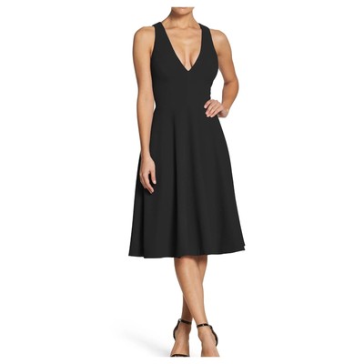 Dress The Population Catalina Fit & Flare Dress Size S