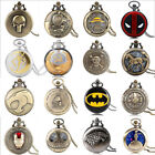Steampunk Unique Quartz Pocket Watch with Necklace Chain for Women Men Watches