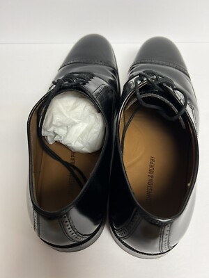 Johnston Murphy Mens Bradford Oxford Black Size 13 D | eBay display picture 2