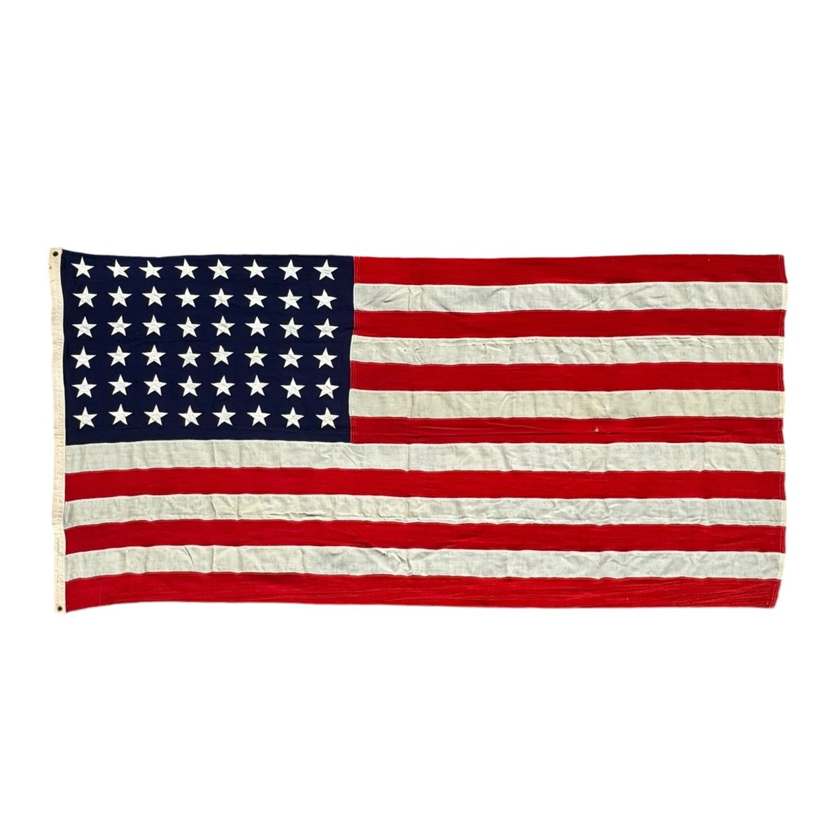 星48 星条旗 アメリカ国旗 🇺🇸 Vintage 48 Star American Flag Stars And Stripes Stitched Sewn