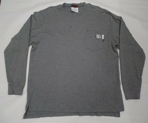 Wolverine Firezero Size XL Shirt Gray 