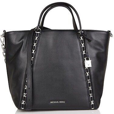 michael kors black purse sale