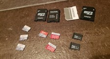 11 mico sd cards lot 16G to 128G with adapters