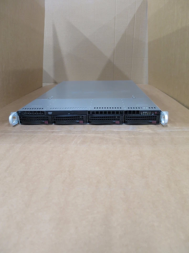 Supermicro CSE-815 X9DRi-LN4F+ 1U Server CTO NO CPU No Memory  - Image 2 of 4