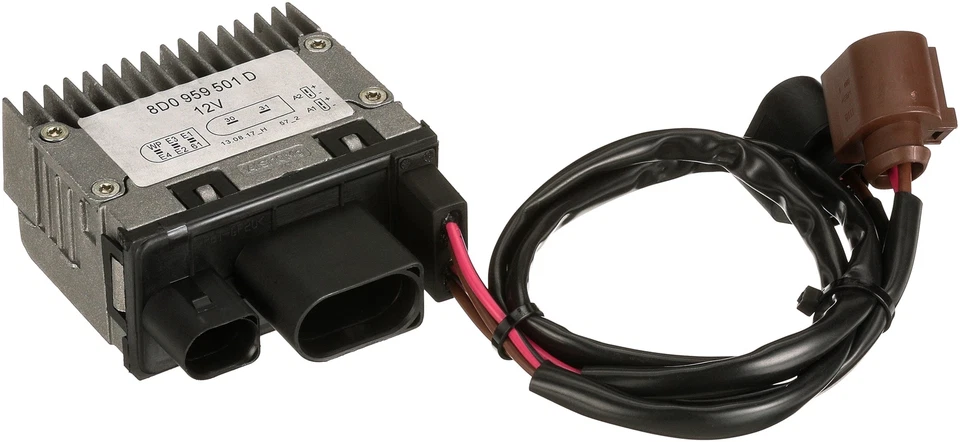 For 1998-2001 Audi A4 Quattro Engine Cooling Fan Module Gates 1999 2000 - Image 4 of 4