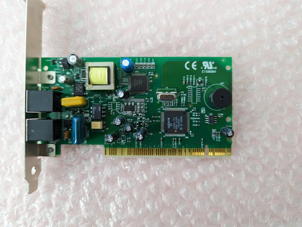 Agere V56714-RA 56K PCI Fax/Modem Card - Image 4 of 4