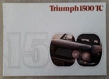 Triumph 1500 TC Saloon Brochure 1975