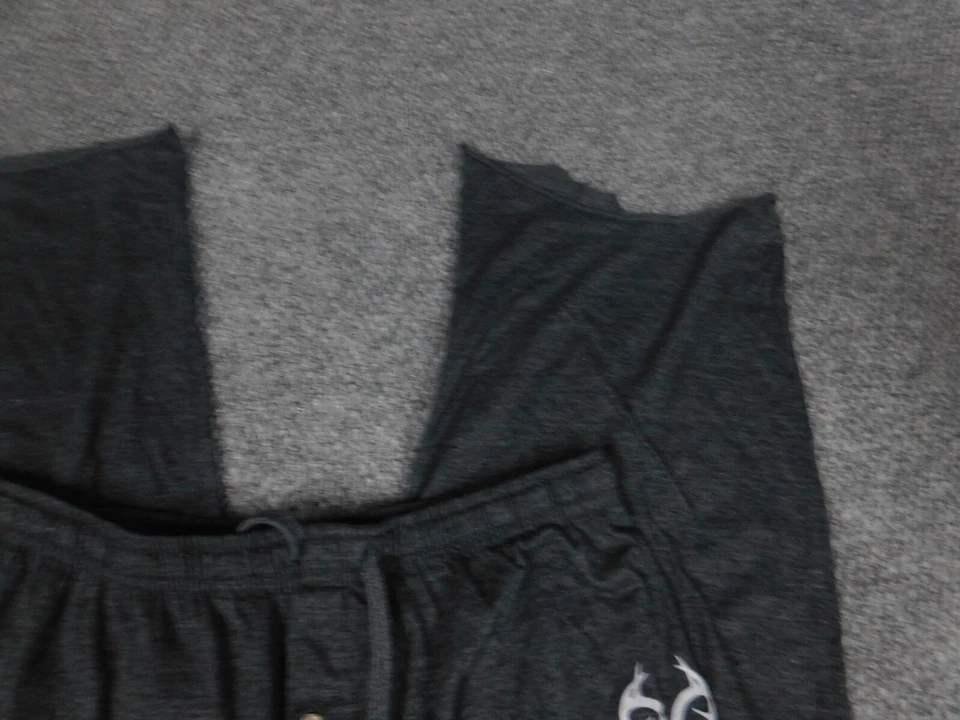 Realtree Pijama Pantalones Mujer XL Gris Ropa de Dormir Salón Comodidad Foto 3 de 4