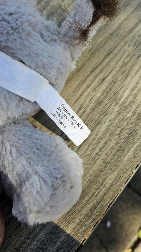 Máquina de sonido calmante Cloud B elefante gris peluche juguete Foto 3 de 3