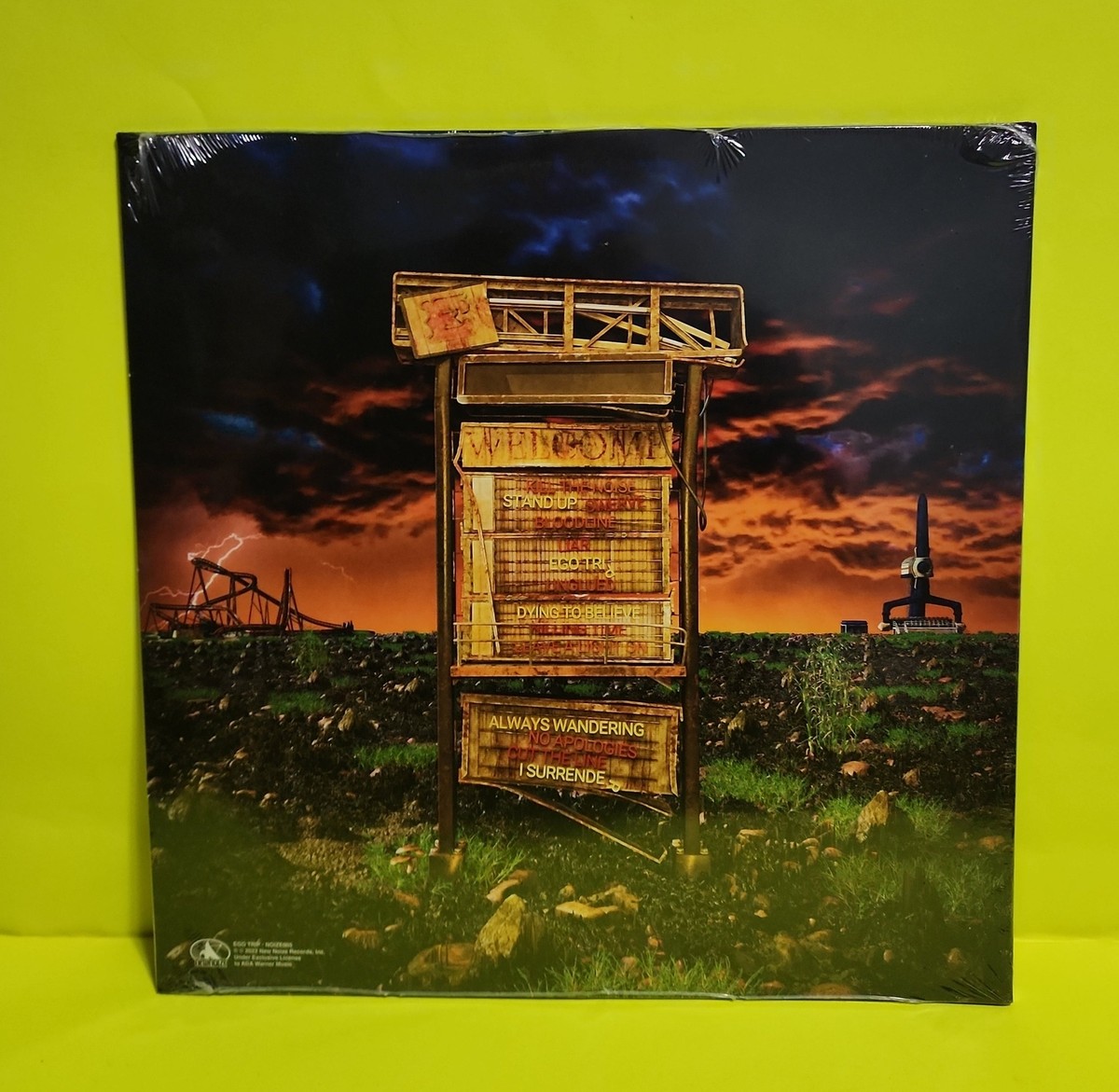 米3LP Papa Roach Ego Trip NOIZE005 New Noize Records 未開封 /00920 Papa Roach - Ego Trip - 2022 - NOIZE005 New - Sealed - Vinyl
