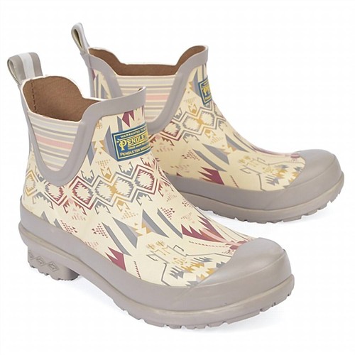 Pendleton women's heritage chelsea rain boot in White Sands eBay