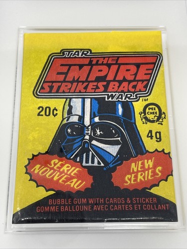 1980 OPC (not Topps) Star Wars ESB Series 3 Wax Pack PSA 9 MINT Pop 6 (NO 10s) - Picture 3 of 3