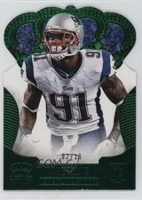 2013 Panini Crown Royale Green Die-Cut Crown 2/10 Jamie Collins #143 nd3