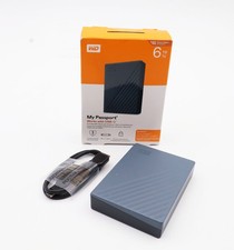 WD Mobile My Passport externe 2.5" Festplatte 6TB USB-C HDD 6 TB - Siliziumgrau